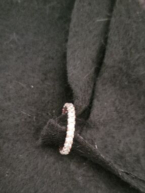 Source Unknown Bronze-Tone Clear Crystal Eternity Fashion Band